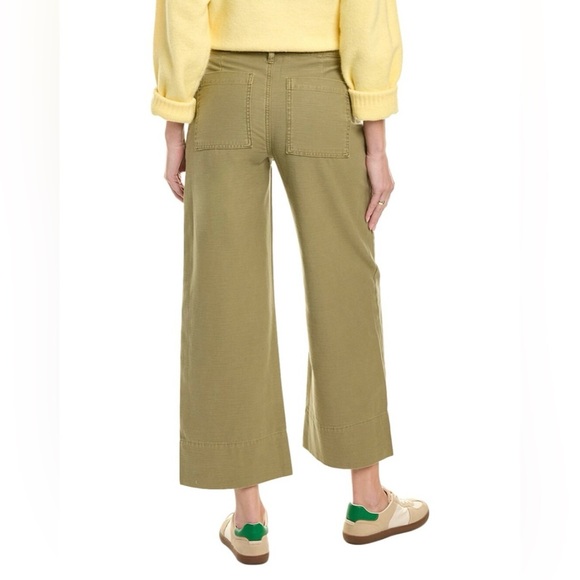 FRAME Denim EUC 25
70s Washed Summer Sage Crop Jean - Picture 2 of 6